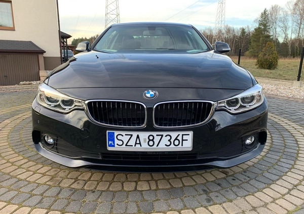 BMW Seria 4 cena 76600 przebieg: 85680, rok produkcji 2013 z Ogrodzieniec małe 407